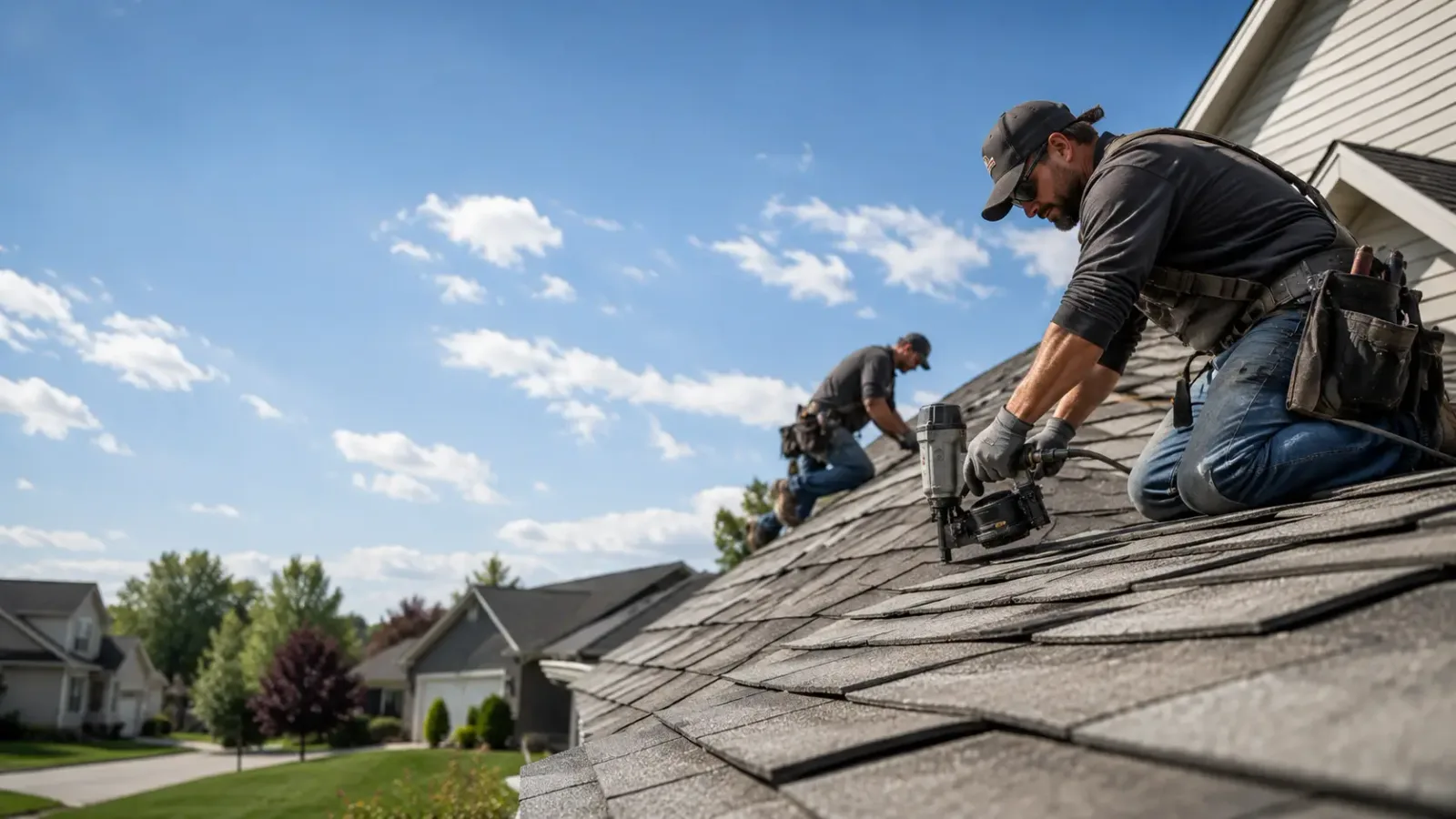 Storm Damage Roof Repair in Moore, OK near me